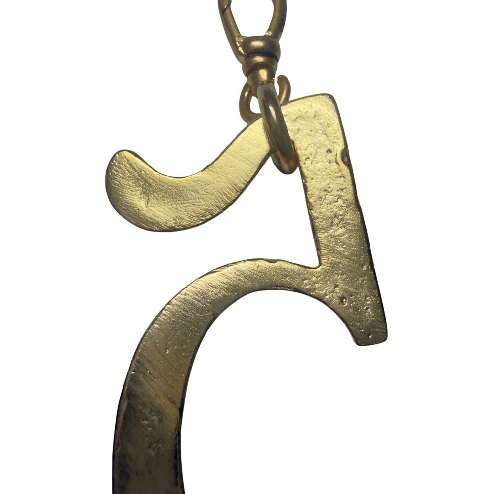$125 Lulu Frost PLAZA NUMBER CHARM #5 LARGE - Picture 10 of 11